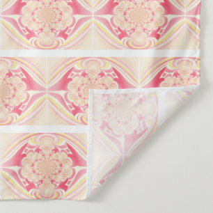 Melon and Buttery Yellow Fractal Tapestry