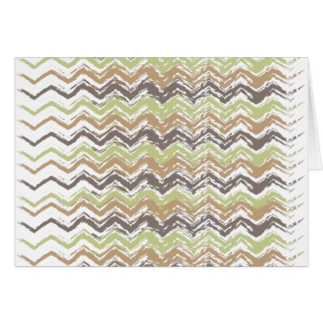 Melon Brandy Scribble ZigZag Pattern (Front Horizontal)