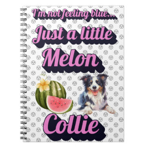 Melon Collie drôle Carnet spiral