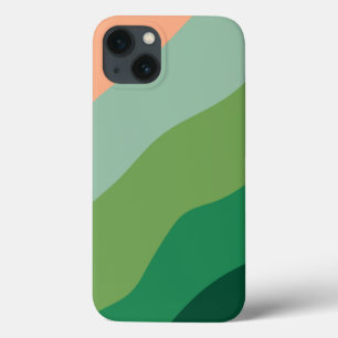 Melon Colour Green Shapes Personalized iPhone 13 Case