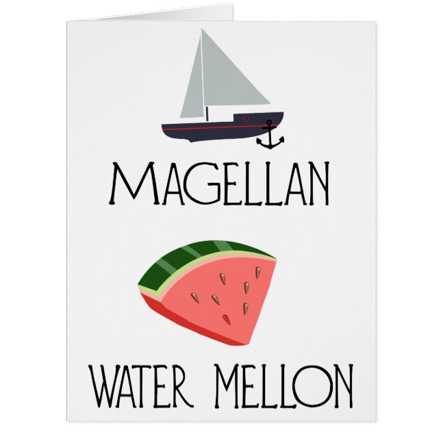 Melon d'eau de Magellan (Devant)