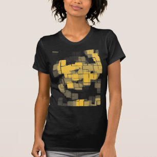 "Melon" Geometric Abstract T-Shirt