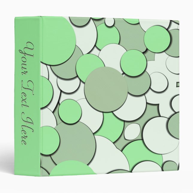 Melon Green Monochrome Binder (Front/Spine)