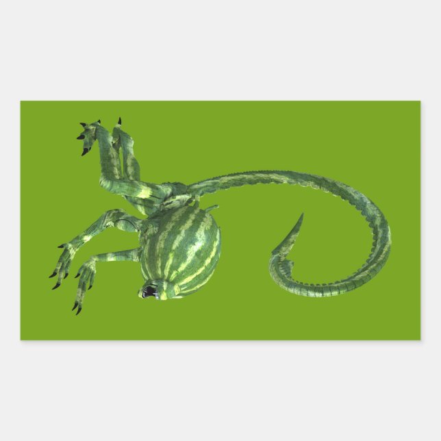 Melon Head Creature Sticker (Front)