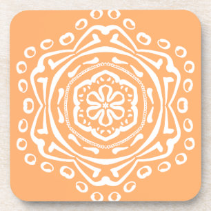 Melon Mandala Coaster