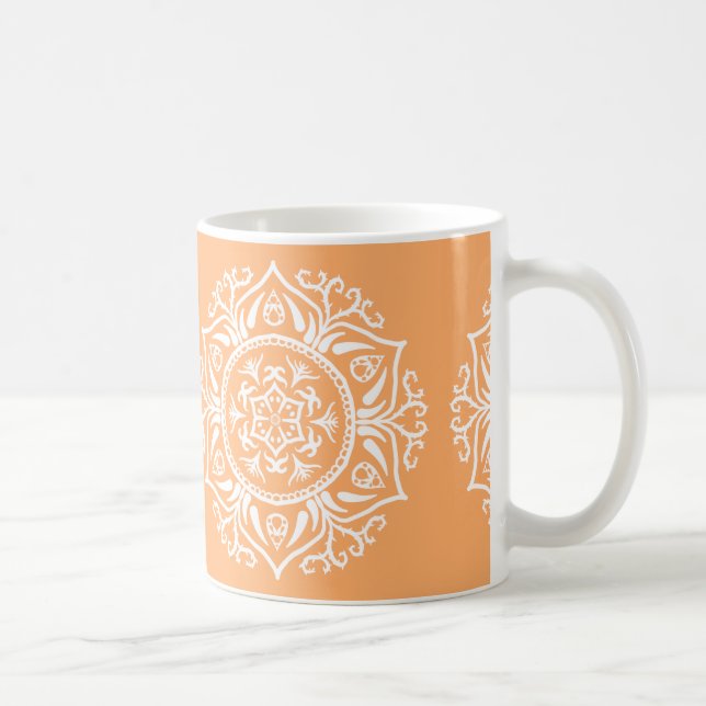 Melon Mandala Coffee Mug (Right)