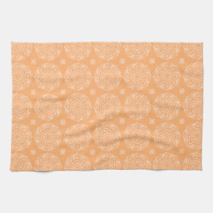 Melon Mandala Kitchen Towel