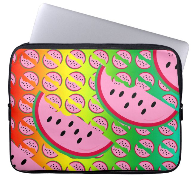 Melon Mania Laptop Case (Front)