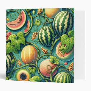 Melon Medley: A Vibrant Vineyard Patchwork Binder