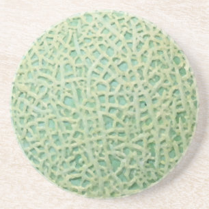melon pattern coaster