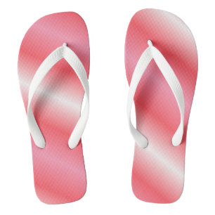 Melon Stripes Flip Flops