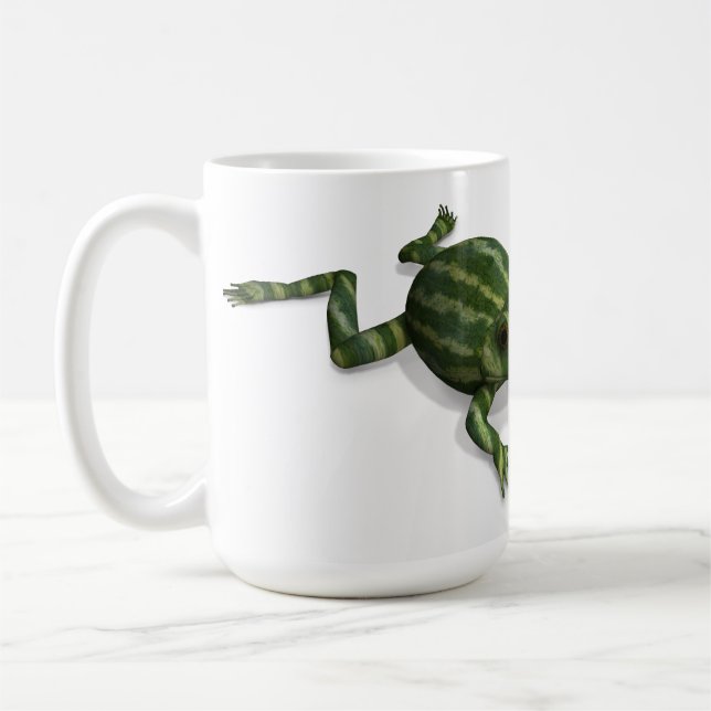 Melonfrog and Melonspider Coffee Mug (Left)