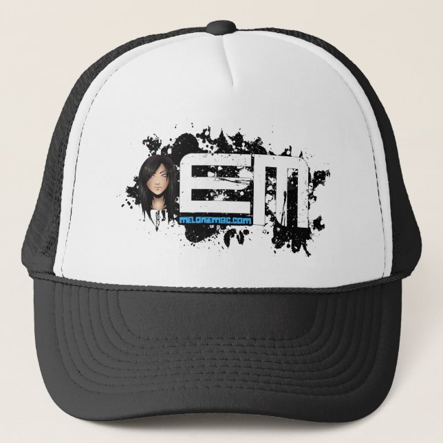 Melonie Mac logo Trucker Hat (Front)