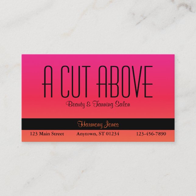 Melons Carte de visite (Devant)