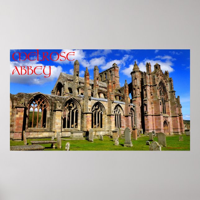melrose abbey poster (Front)