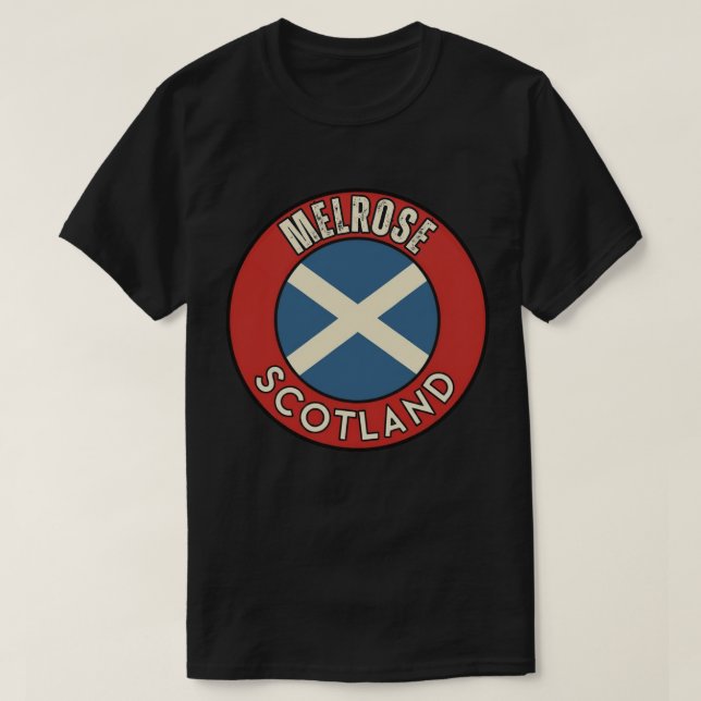 Melrose, Scotland T-Shirt (Design Front)