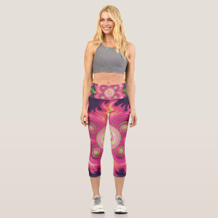 Melted Candy  Capri Leggings
