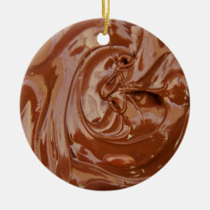Melted Chocolate Ornament