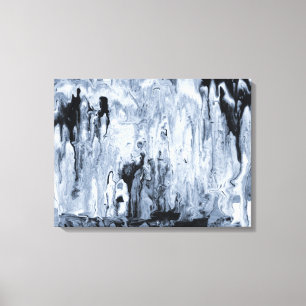 Melted Darkness Canvas Print
