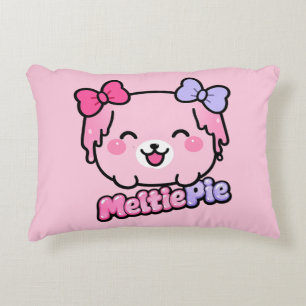 Meltie Pie Cute Pastel Kawaii Design  Accent Pillow