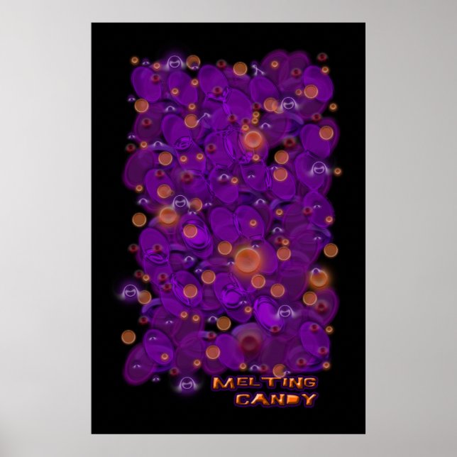 Melting Candy Poster (Front)