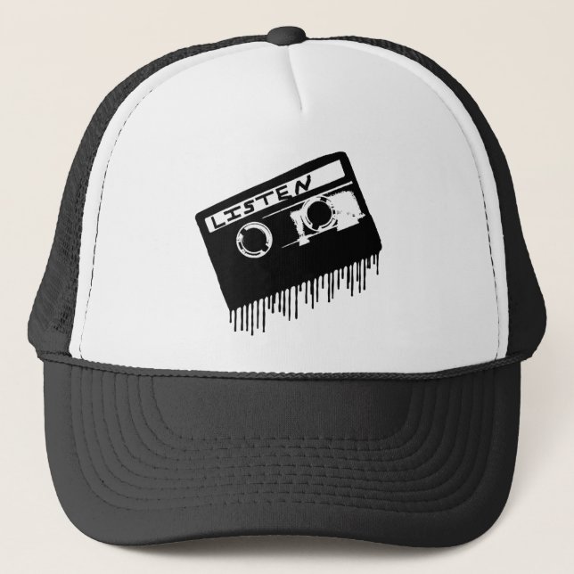 Melting Cassette Tape Hat (Front)