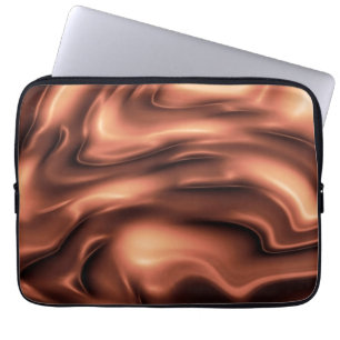 Melting chocolate laptop sleeve