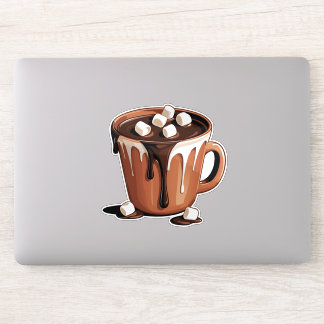 Melting Chocolate Volcano Fantasy sticker