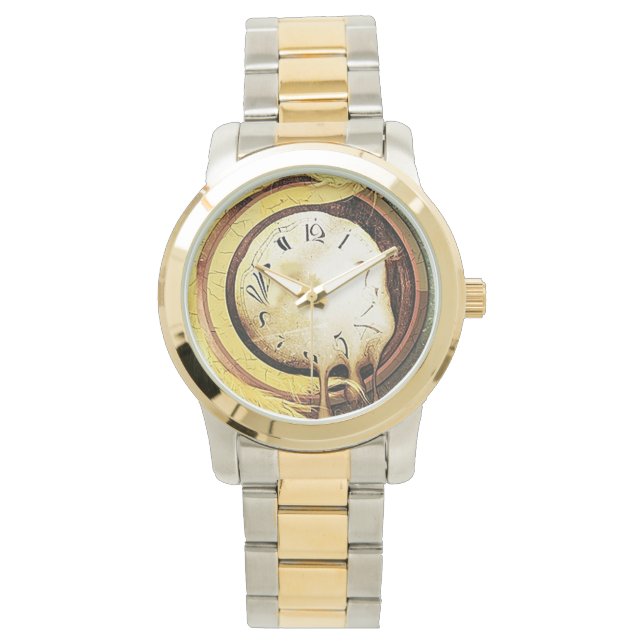 melting clock watch (Front)