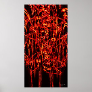 Melting Fire Poster