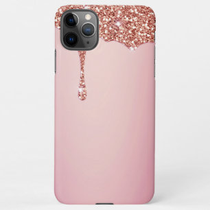 Melting Girly Pink Sparkles iPhone 11Pro Max Case
