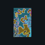 Melting Memphis Vibes II Canvas Print<br><div class="desc">Melting Memphis Vibes II</div>