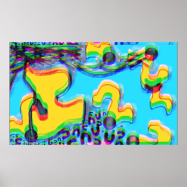 Melting Memphis Vibes III Poster (Front)