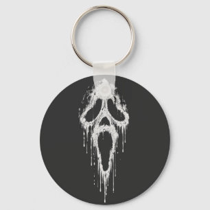 Melting Phantom Mask Dripping Horror Streetwear Keychain
