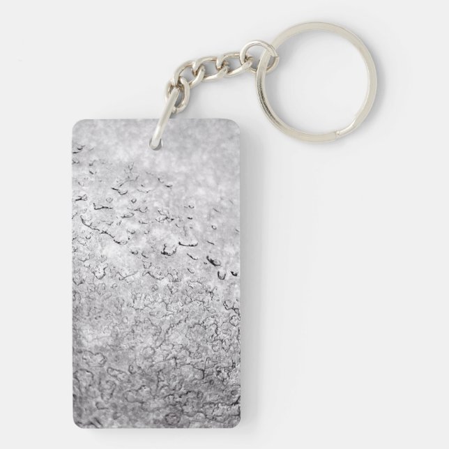 Melting Snow Keychain (Back)