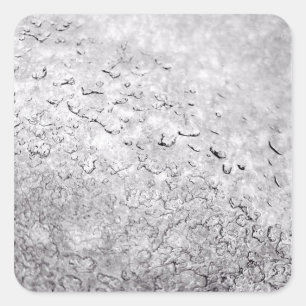 Melting Snow Square Sticker