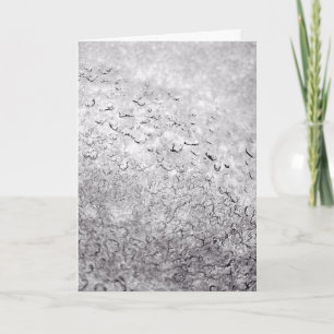 Melting Snow Thank You Card