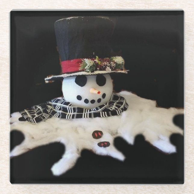 **MELTING SNOWMAN** COASTER (Front)