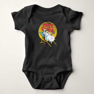 Melting Snowman So hot to be cool Baby Bodysuit