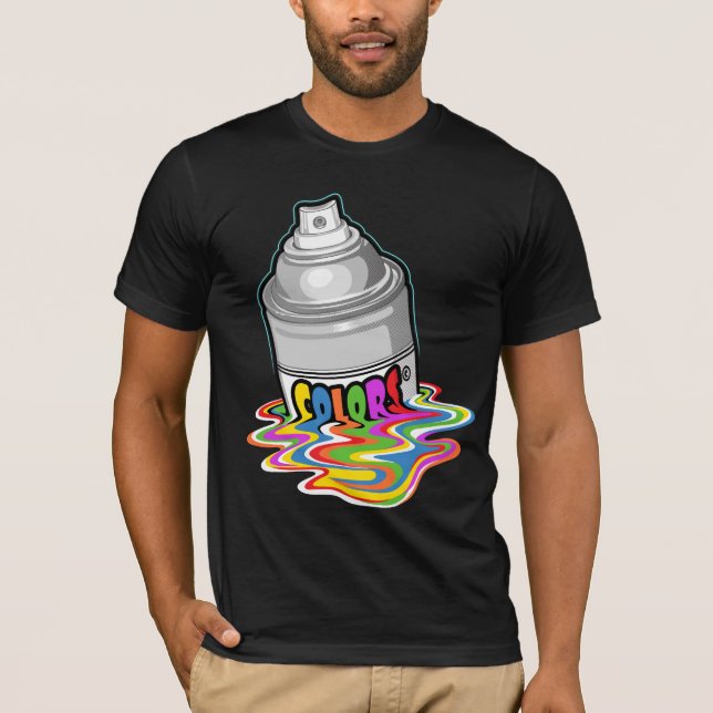 Melting spray T-Shirt (Front)