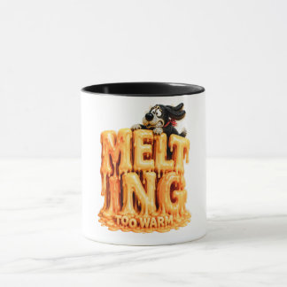 Melting Too Warm Funny T-Shirt Mug