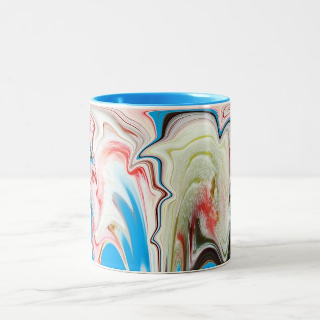 Melting Two-Tone Coffee Mug (Center)