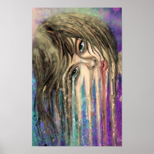 Melting Woman Poster (Front)