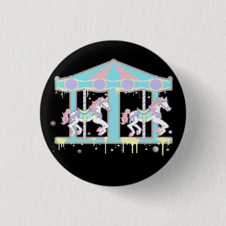 Melty Merry-Go-Round Button - Button