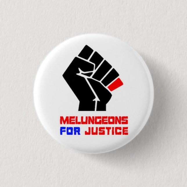 Melungeon Justice 1 Inch Round Button (Front)