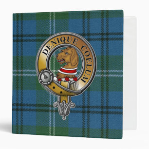 Melville Tartan & Badge Binder