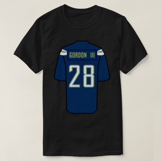 Melvin Gordon III Jersey T-Shirt (Design Front)