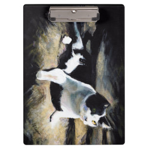 Melvin the Cat Fine Art  Clipboard