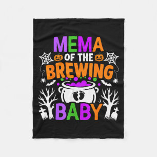 Mema Of The Brewing Baby Halloween Costume  Fleece Blanket