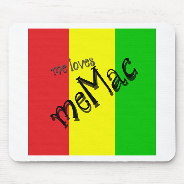 meMac Mouse Pad (Front)